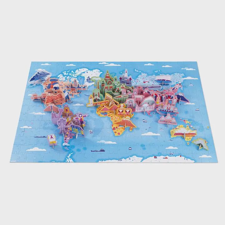 Educational Puzzle - World Curiosities - 350 Pcs