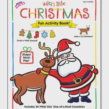 Wikki Stix Christmas Fun Activity Book