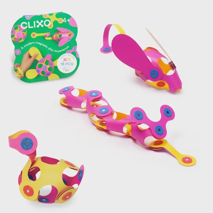 Clixo Itsy Pack - Pink Yellow