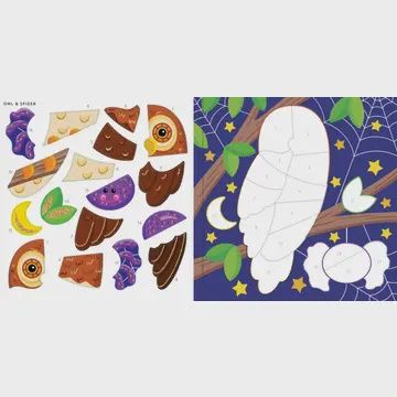 My First Color-By-Sticker Book - Halloween