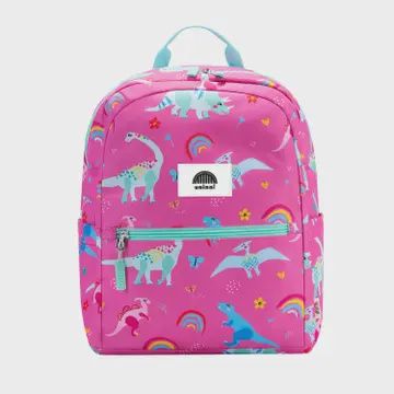 Ethan Backpack-Pink Dinosaur