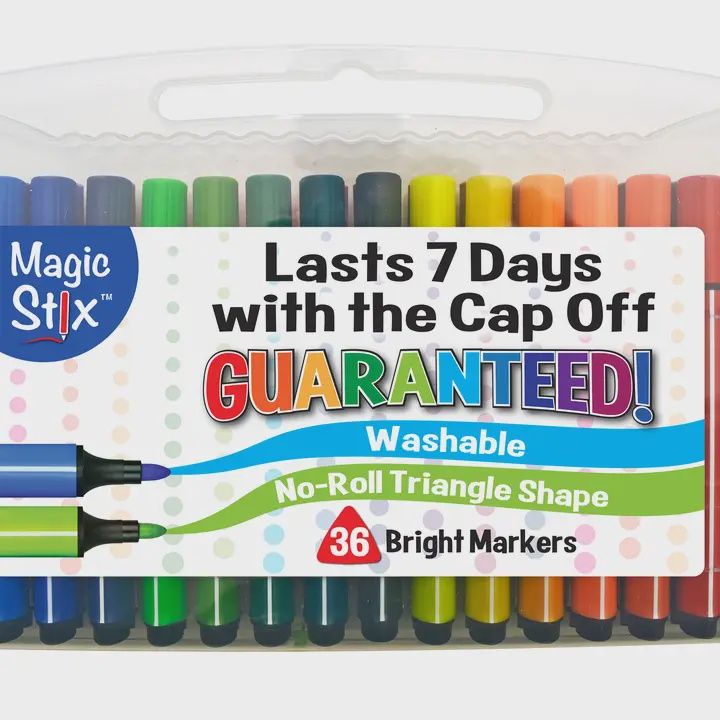 Magic Tri Stix 36 Color - Cap Off For 7 Days TPG-399