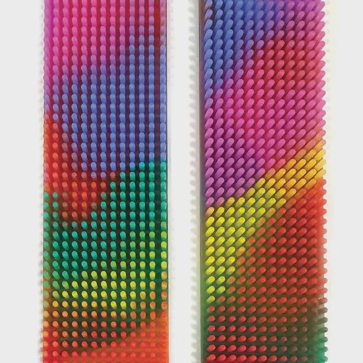 Silicone Zen Strips Multicolor 2 Pc. TPG-896