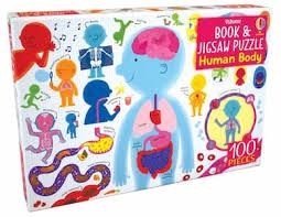Usborne Book &amp; Jigsaw Puzzle- Human Body