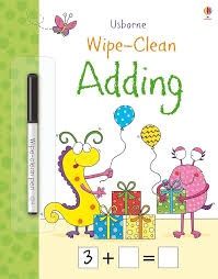 Usborne Wipe- Clean Adding