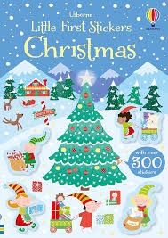 Usborne Little Stickers- Christmas