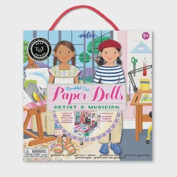 Musician &amp; Artist Paper Doll Set