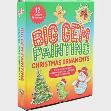 Big Gem Painting Christmas Ornaments Kit