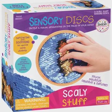 Sensory Playtivity™ Sensory Discs: Scaly Stuff