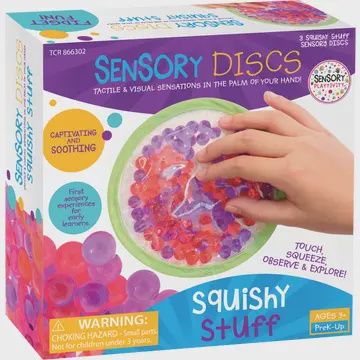 Sensory Playtivity™ Sensory Discs: Squishy Stuff