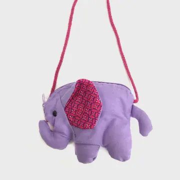 Little Kids Elephant Purse - Purple