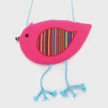 Little Girl Birdie Purse - Pink