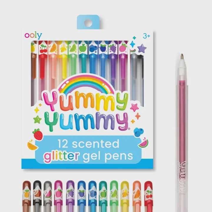 Yummy Yummy Scented Glitter Gel Pens
