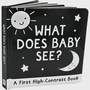 What Does Baby See? A High-Contrast Board Book