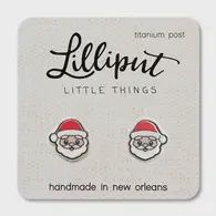 New Santa Claus Earrings