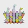 PicassoTiles Glitter Magnetic Tiles Building Set