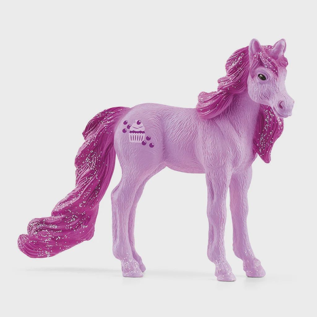 Collectible Unicorn-Blueberry Cupcake