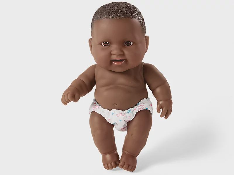 Feels Real African American Newborn Doll