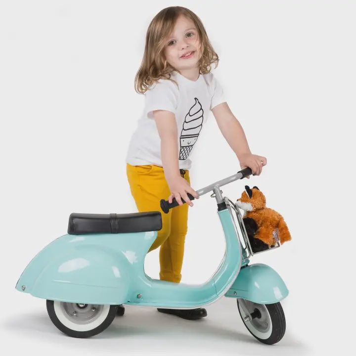 Retro Car | Ride-On | 14.9&quot; Tall | Ages 24 Months+