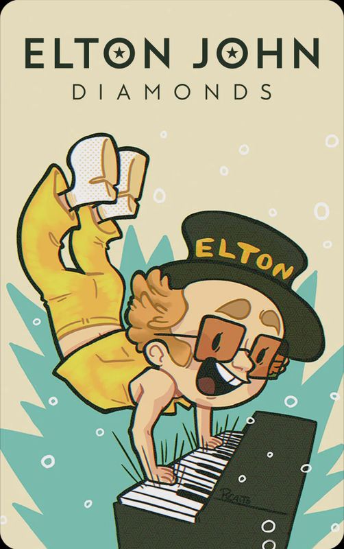 Elton John Diamonds- beige