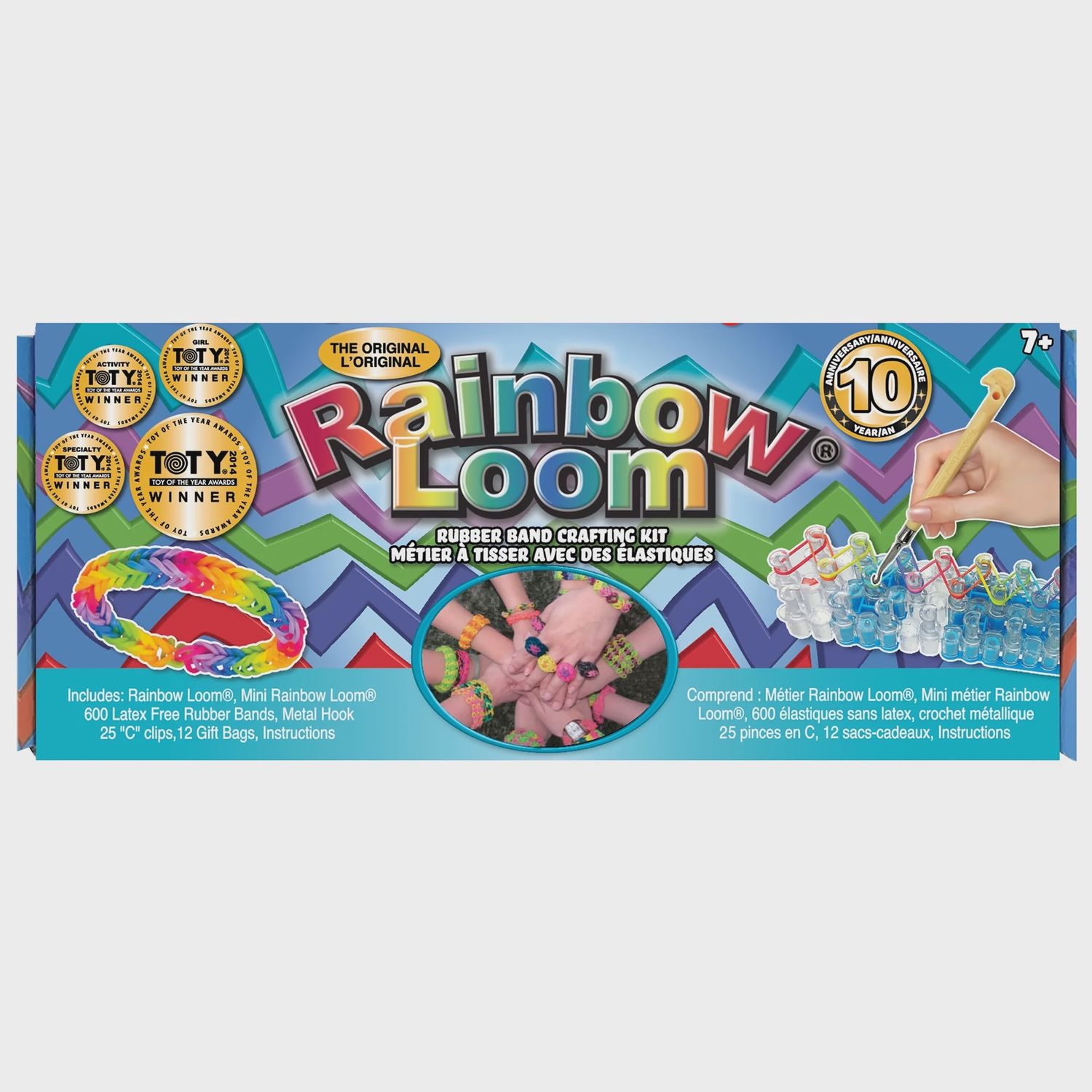 The Original Rainbow Loom Rubber Band Crafting Kit