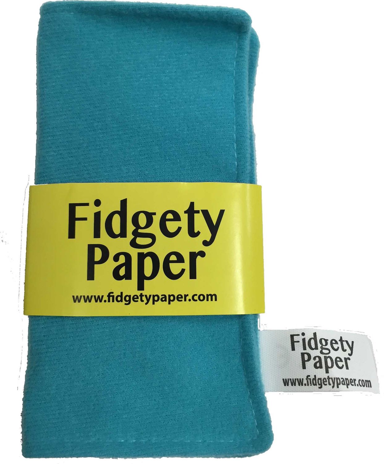 Pocket Fidgety Paper Turq