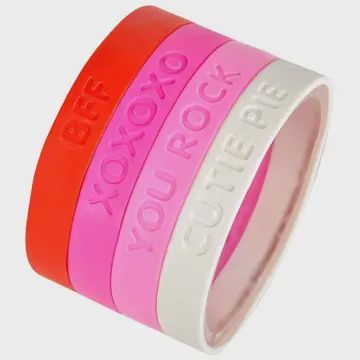 Valentine Bracelet Rubber Kids