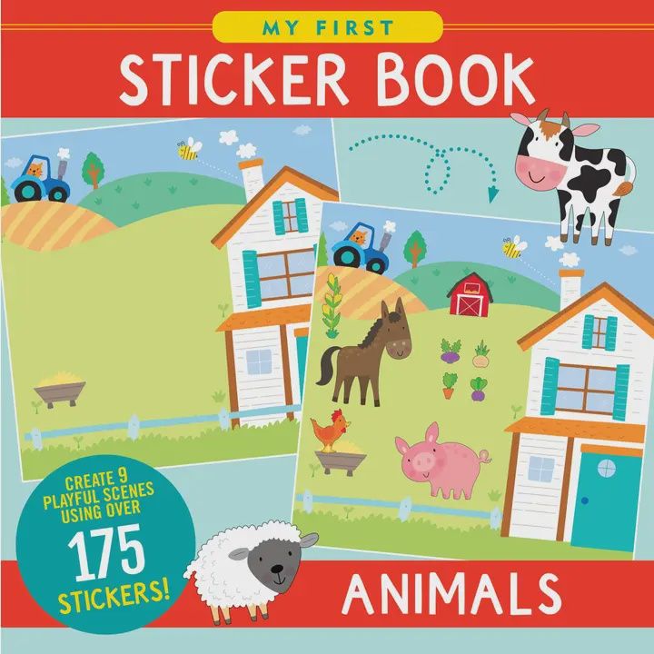 My First Sticker Book - Animals