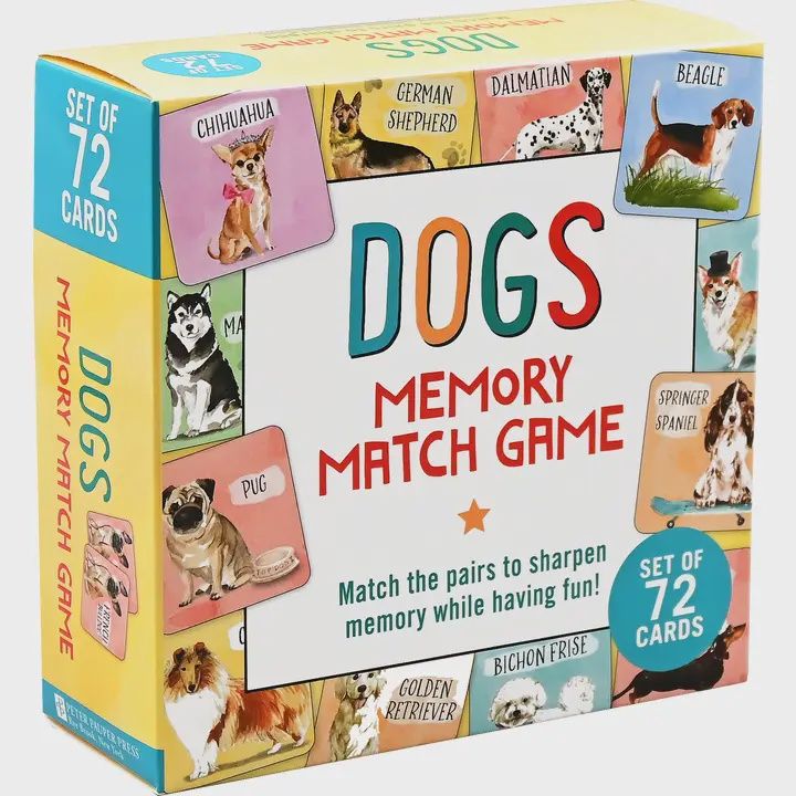 Dog&#39;s Memory Match Game