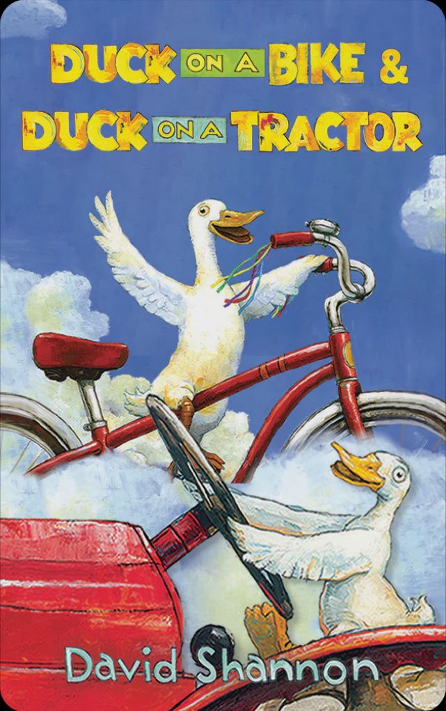 Duck on a Bike &amp; Duck on a Tractor
