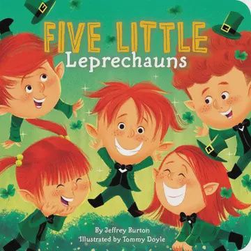 Five Little Leprechauns By Jeffrey Burton