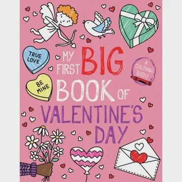 My First Big Book of Valentine&#39;s Day By Little Bee Books