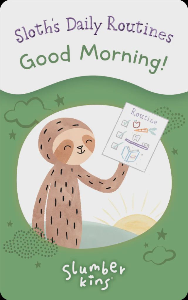 Slumberkins: Sloth&#39;s Daily Routines