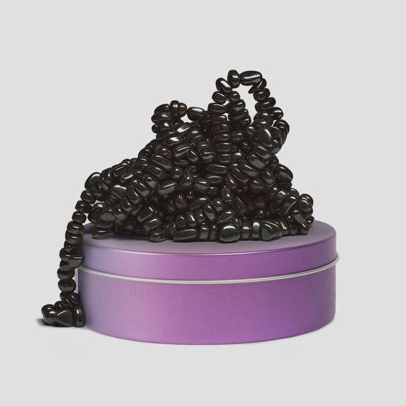 Speks. Crags. Purple Tin, Black Magnets