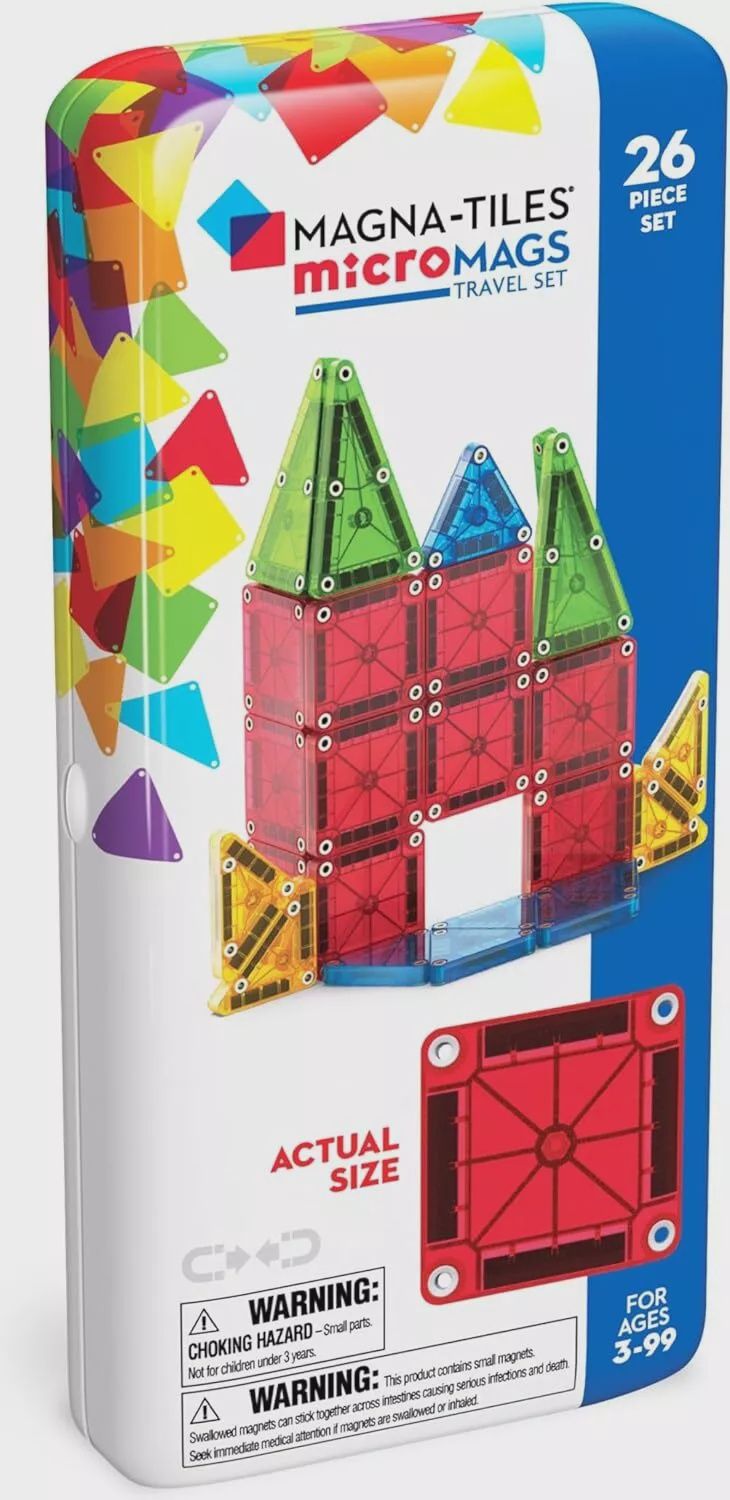 MAGNA-TILES micro-MAGS Travel Set