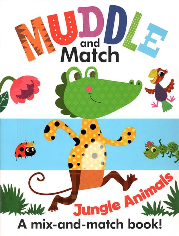 Muddle and Match- Jungle Animals