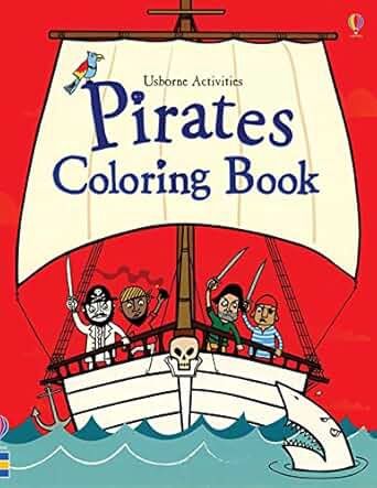 Usborne Activities Pirates Coloring Book