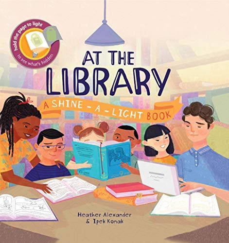 Usborne Shine-A-Light- At The Library