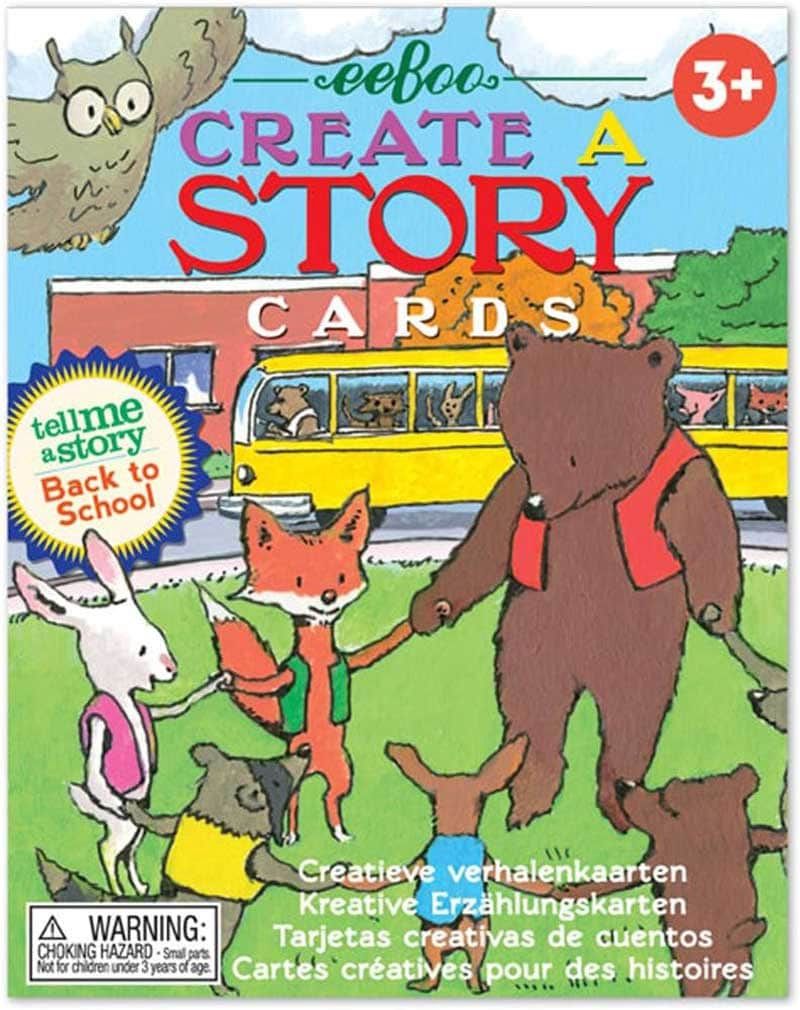 Create A Story Cards: Back to School