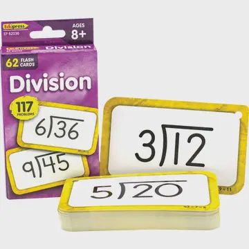 Division Flash Cards