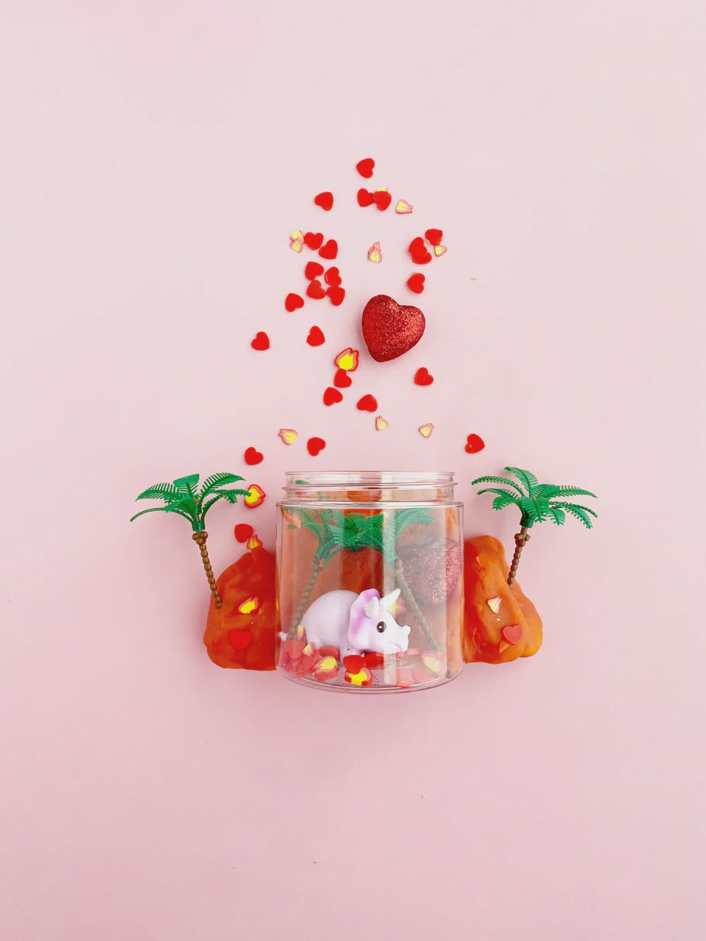 Valentine Dinosaur &quot;I Lava You&quot; Mini Dough to Go