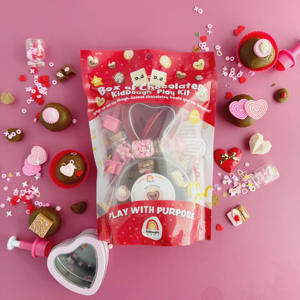 Valentine&#39;s Box of Chocolates KidDough Play Kit