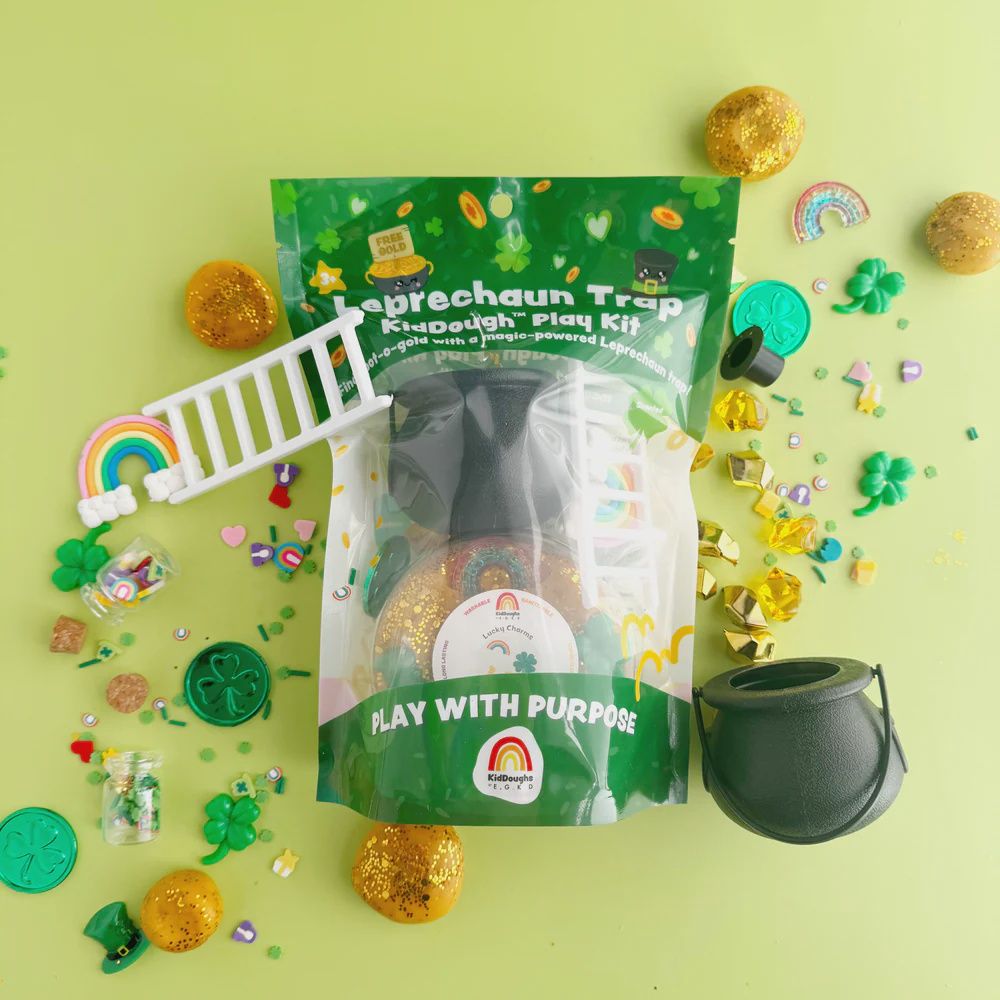 St. Patrick&#39;s Leprechaun Trap KidDough Play Kit