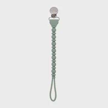 Sweetie Stra  Silicone One-Piece Pacifier Clips Succulent Beaded