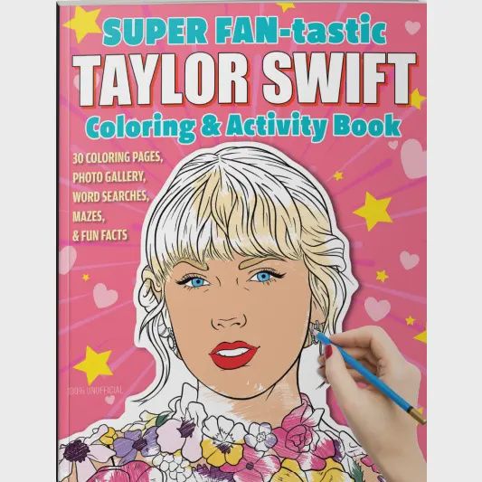 Taylor Swift Coloring &amp; Activity Book