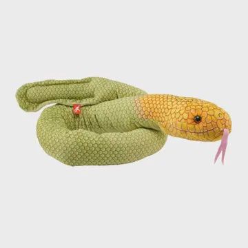 Sea Snake Olive Stuffed Animal 54&quot;