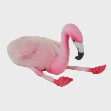 Artist-Eco-Flamingo Stuffed Animal 15&quot;