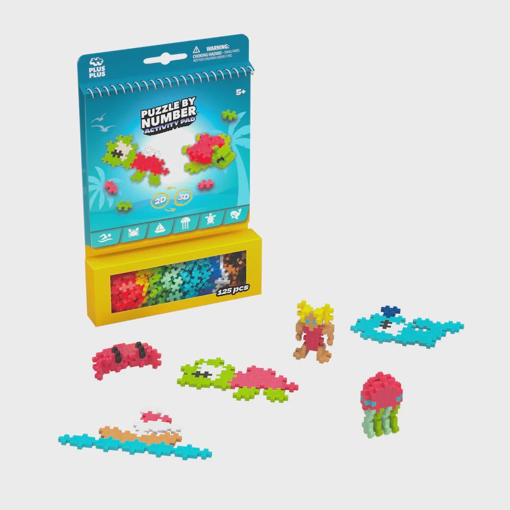 Puzzle By Number® Activity Pad - Ocean