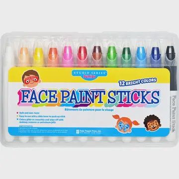 Studio Series Junior Face Paint Sticks (Set of 12)