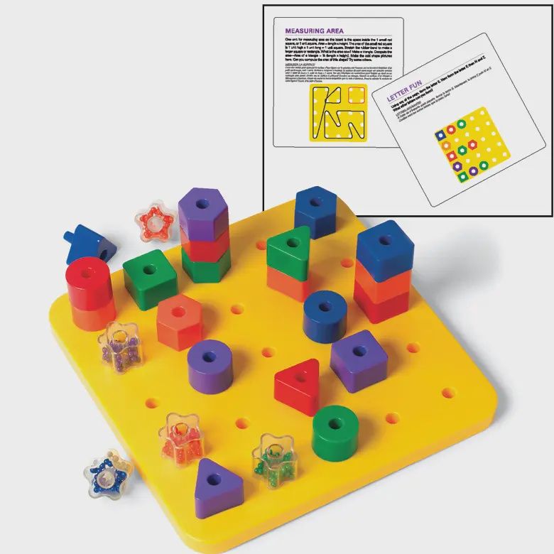 Giant Pegboard Learning Activity Set